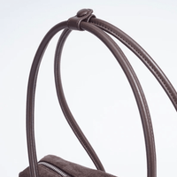 Solène women's shoulder bag in genuine cowhide leather by Lune Floue - view 10