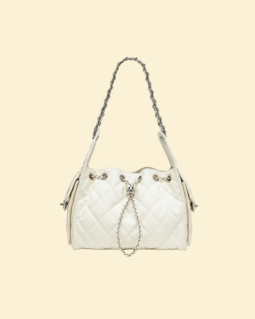 Briar women's shoulder bag in genuine cowhide leather by Lune Floue - view 2