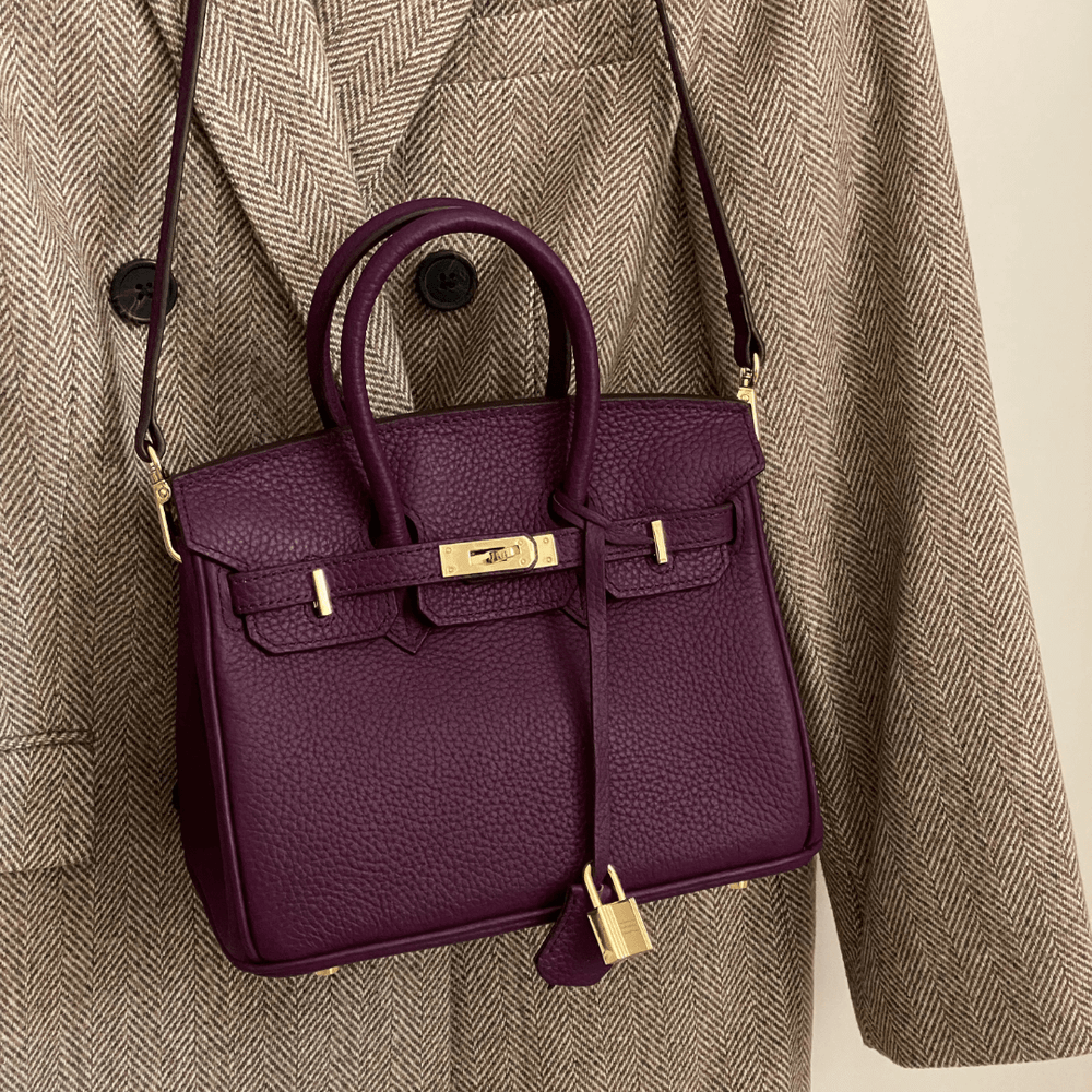 Juliette women's tote bag in vegan suede by Lune Floue - view 10
