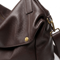 Verena women's tote bag in genuine cowhide leather by Lune Floue - view 7