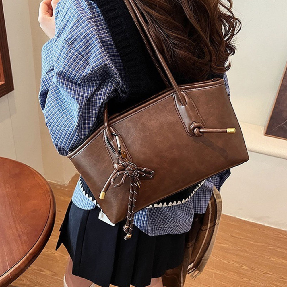 Isla | Woven Bucket Tote — Lune Floue
