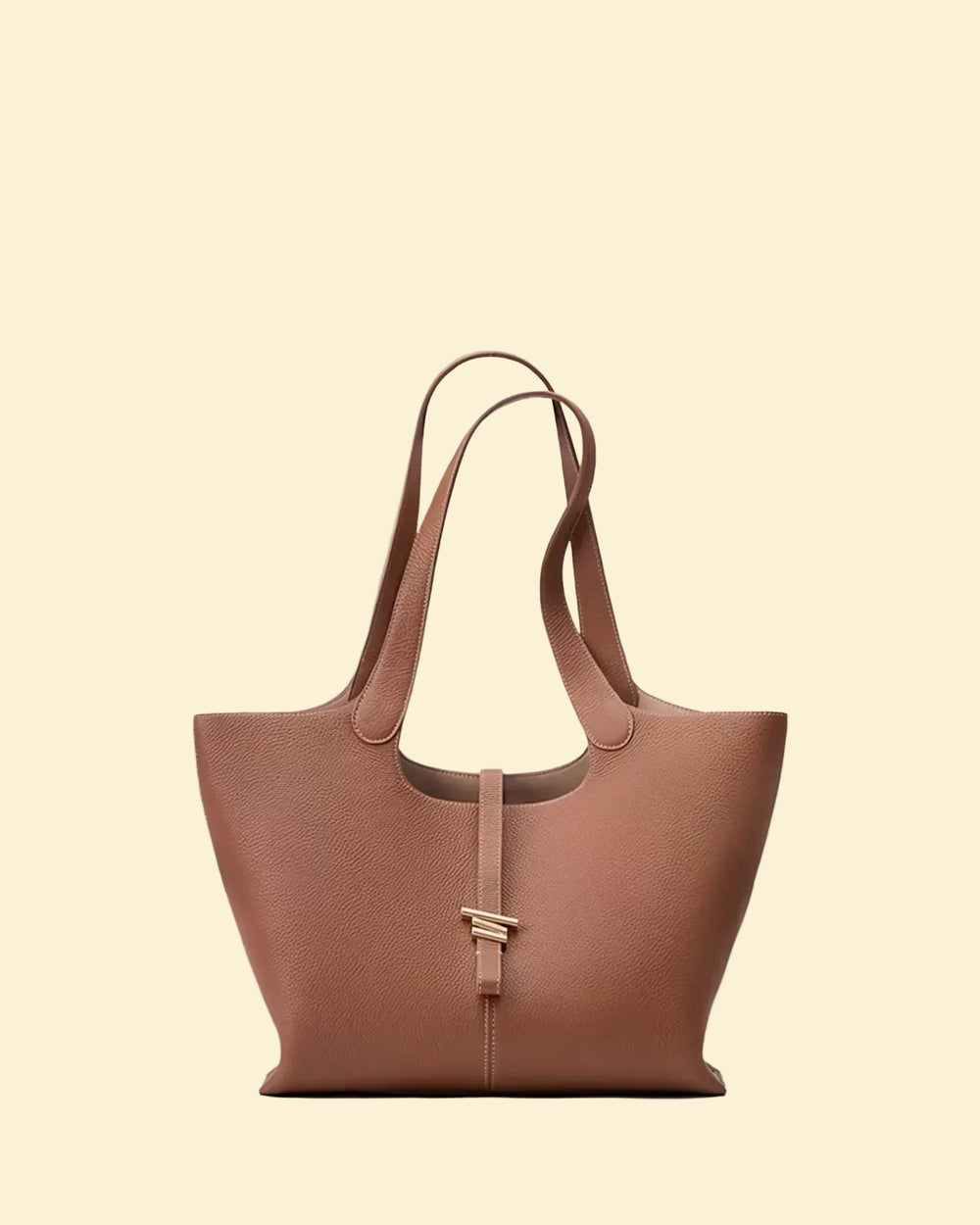 Margaux women's tote bag in premium leather by Lune Floue
