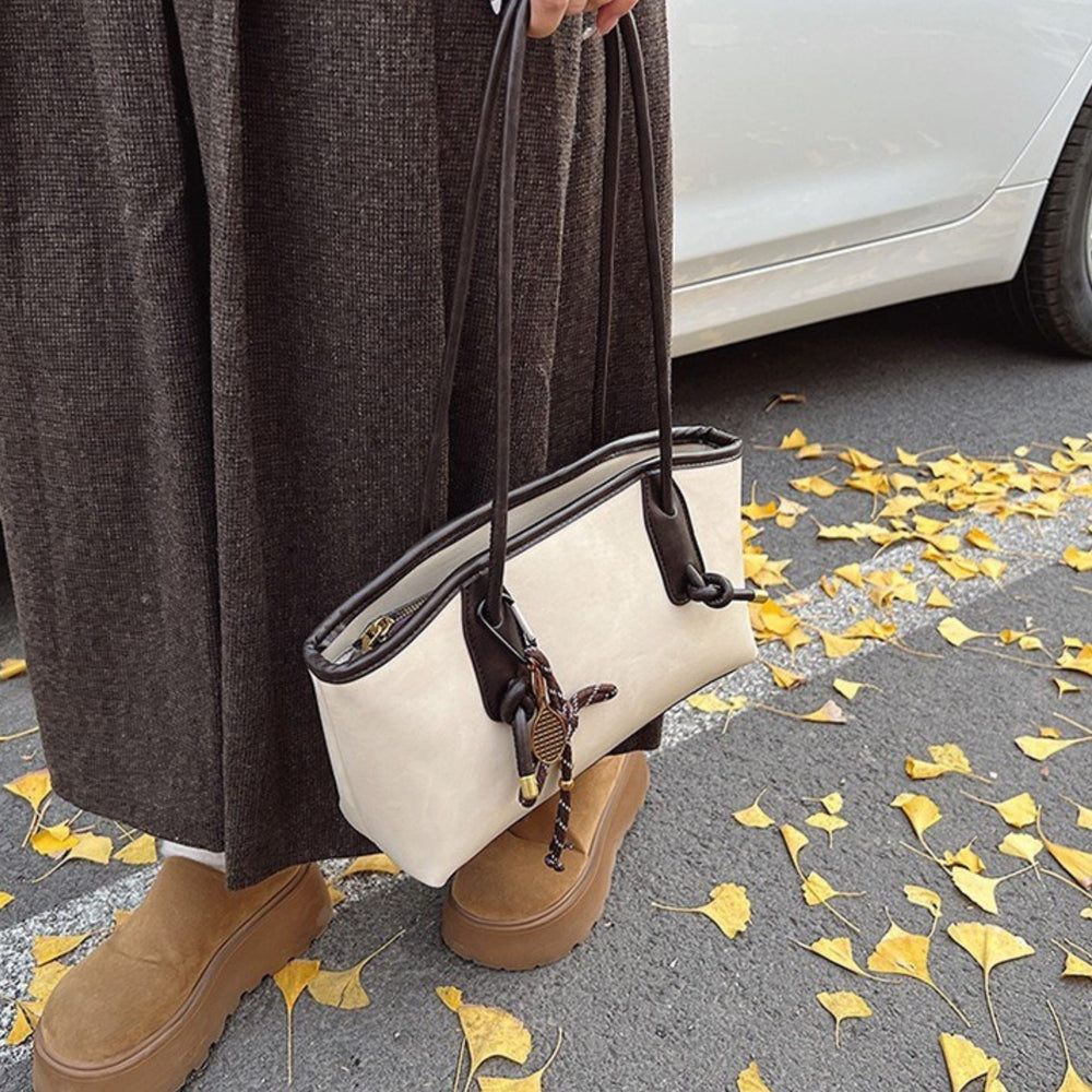 Isla | Woven Bucket Tote — Lune Floue