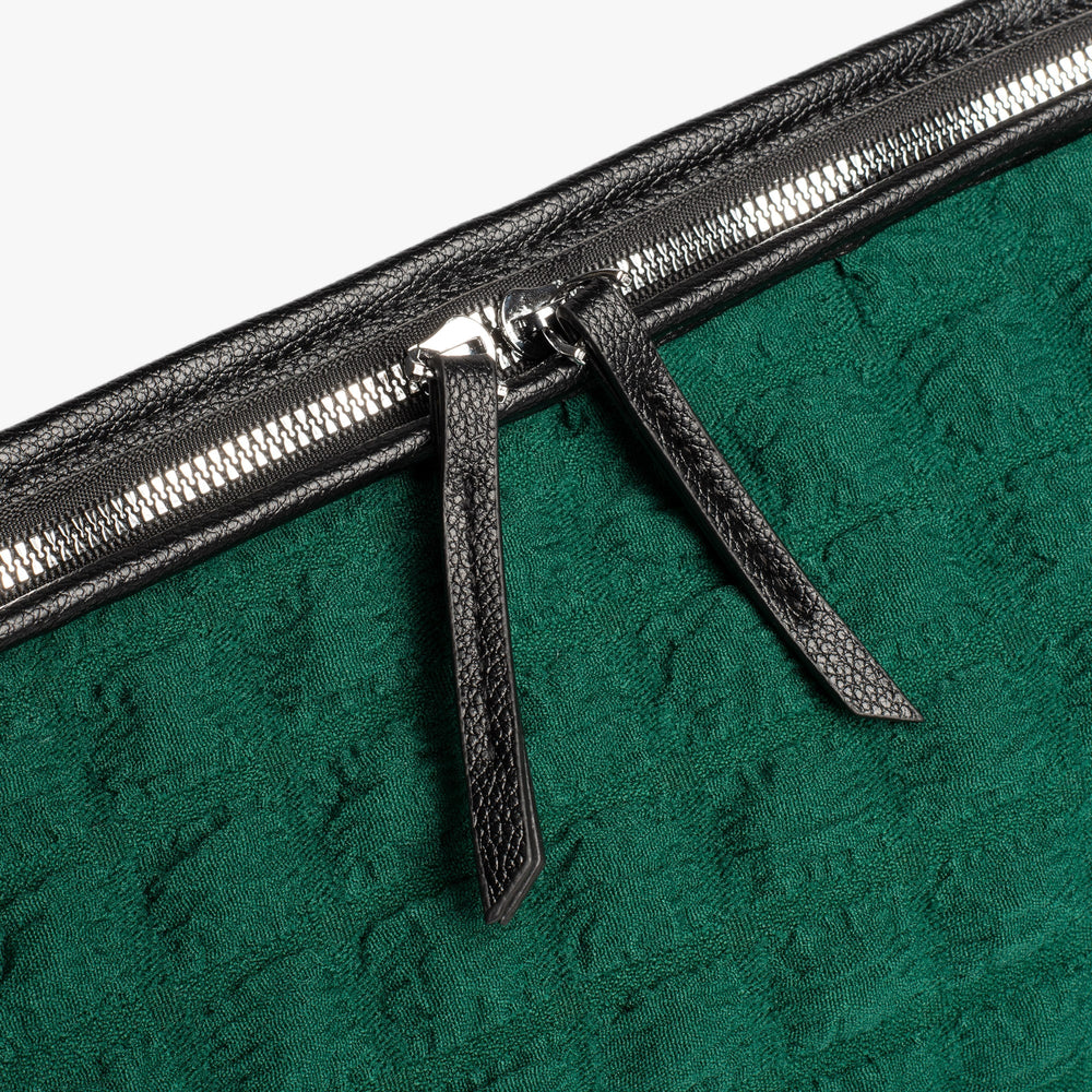 Anouk women's shoulder bag in textured cotton by Lune Floue - view 6