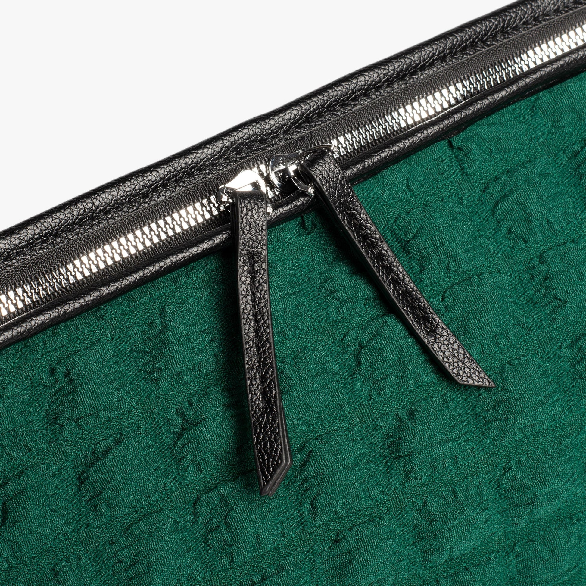 Anouk women's shoulder bag in textured cotton by Lune Floue - view 6