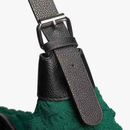 Anouk women's shoulder bag in textured cotton by Lune Floue - view 7