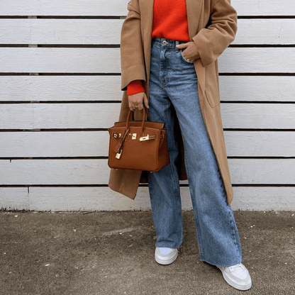 Juliette women's tote bag in vegan suede by Lune Floue - view 12