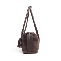 Solène women's shoulder bag in genuine cowhide leather by Lune Floue - view 9