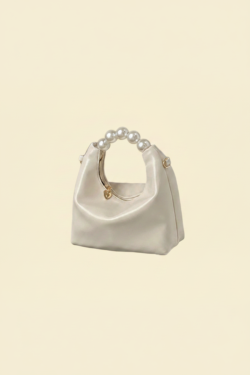 Rosalie | Pearl Chain Crossbody — Lune Floue