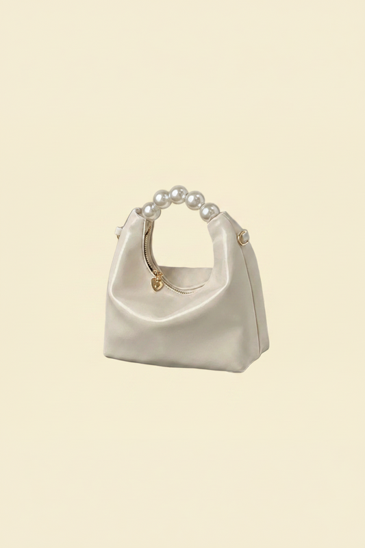 Rosalie | Pearl Chain Crossbody — Lune Floue