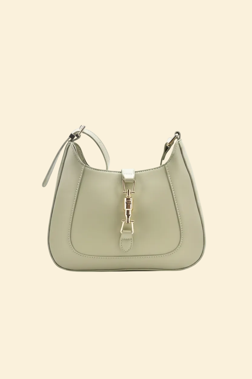 Delphine women's shoulder bag in vegan leather by Lune Floue - view 3