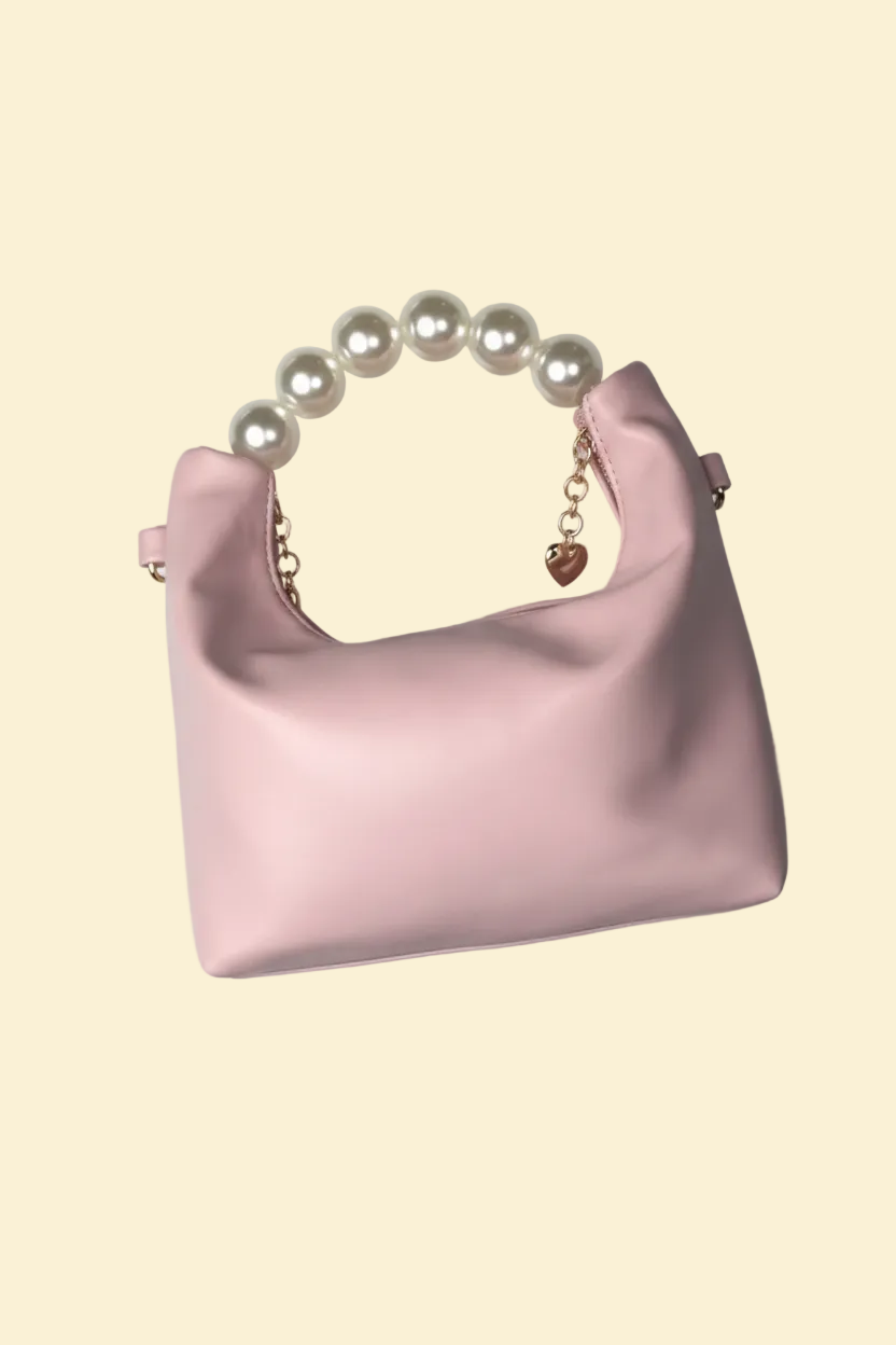 Rosalie | Pearl Chain Crossbody — Lune Floue