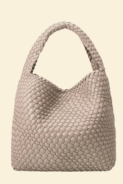 Clémence women's tote bag in recycled vegan leather by Lune Floue