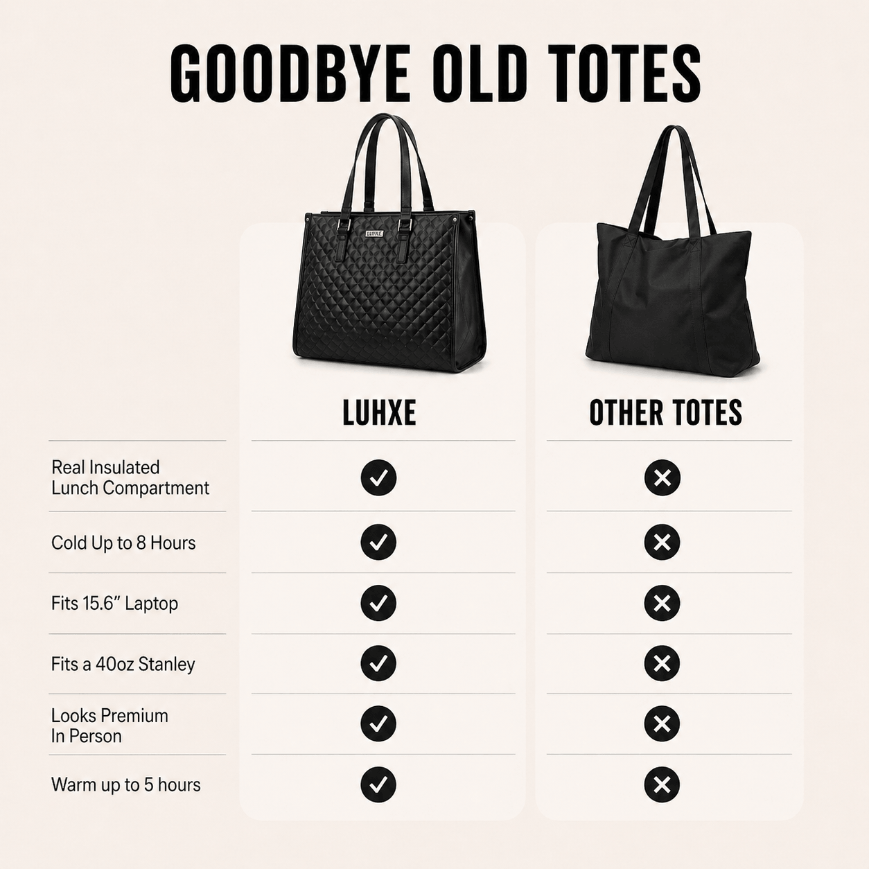 Thalia | Convertible Tote Bag — Lune Floue