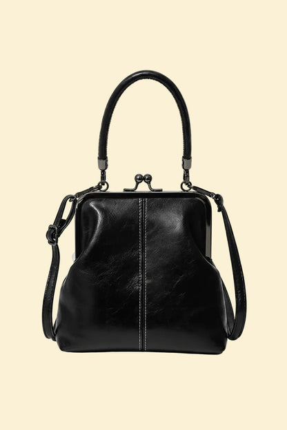 Elowen | Kiss Lock Crossbody — Lune Floue