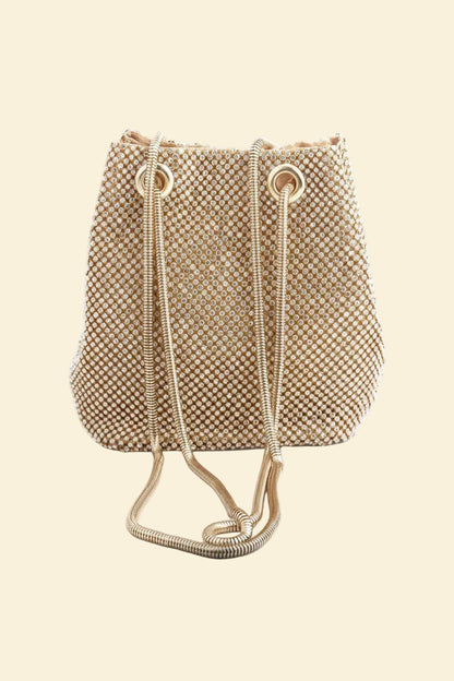 Araminta | Crystal Bucket Bag — Lune Floue