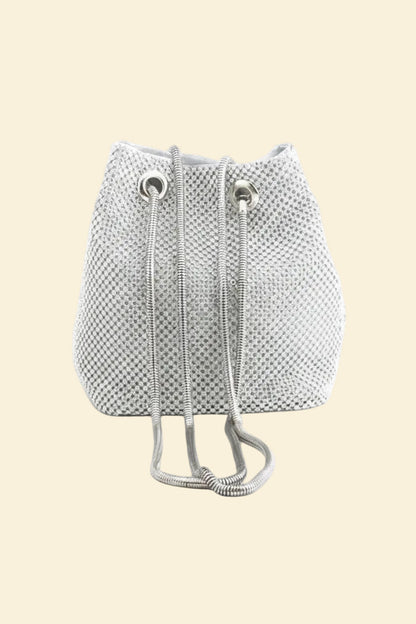 Araminta | Crystal Bucket Bag — Lune Floue