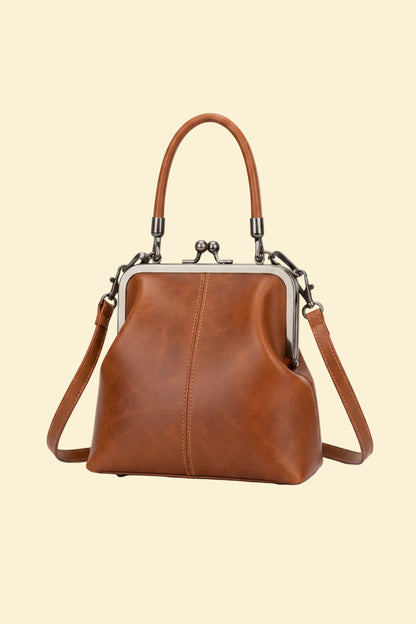 Elowen | Kiss Lock Crossbody — Lune Floue