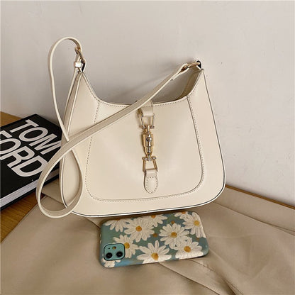 Delphine women's shoulder bag in vegan leather by Lune Floue - view 6
