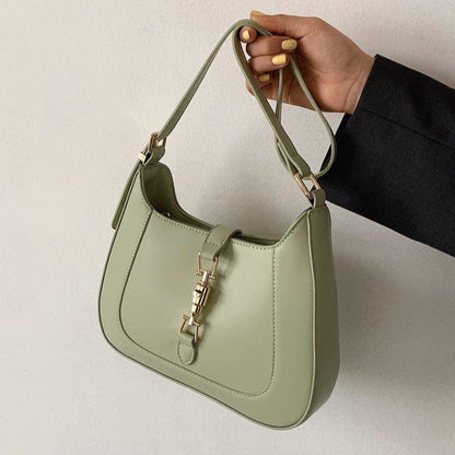 Delphine women's shoulder bag in vegan leather by Lune Floue - view 12