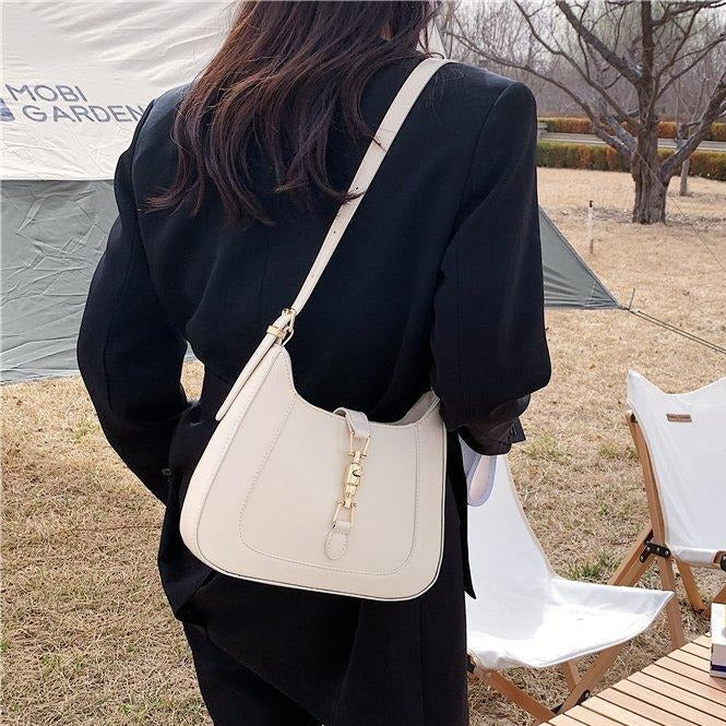 Delphine women's shoulder bag in vegan leather by Lune Floue - view 10