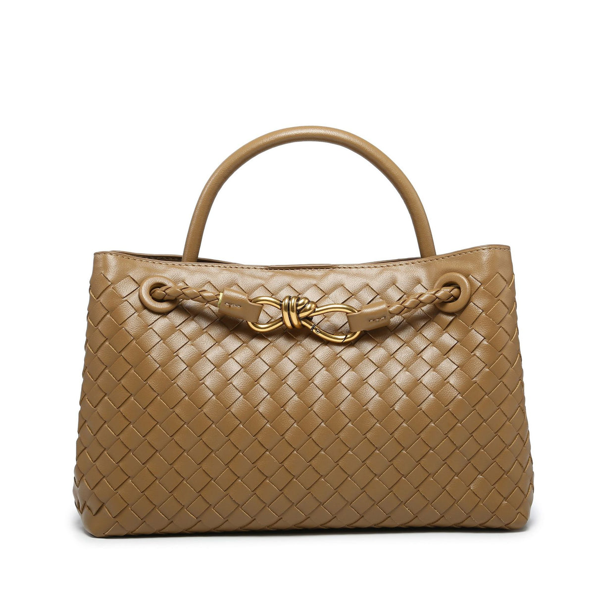 Solange | Woven Top Handle Bag