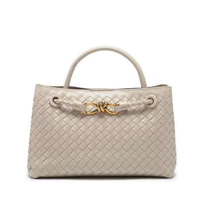 Solange | Woven Top Handle Bag