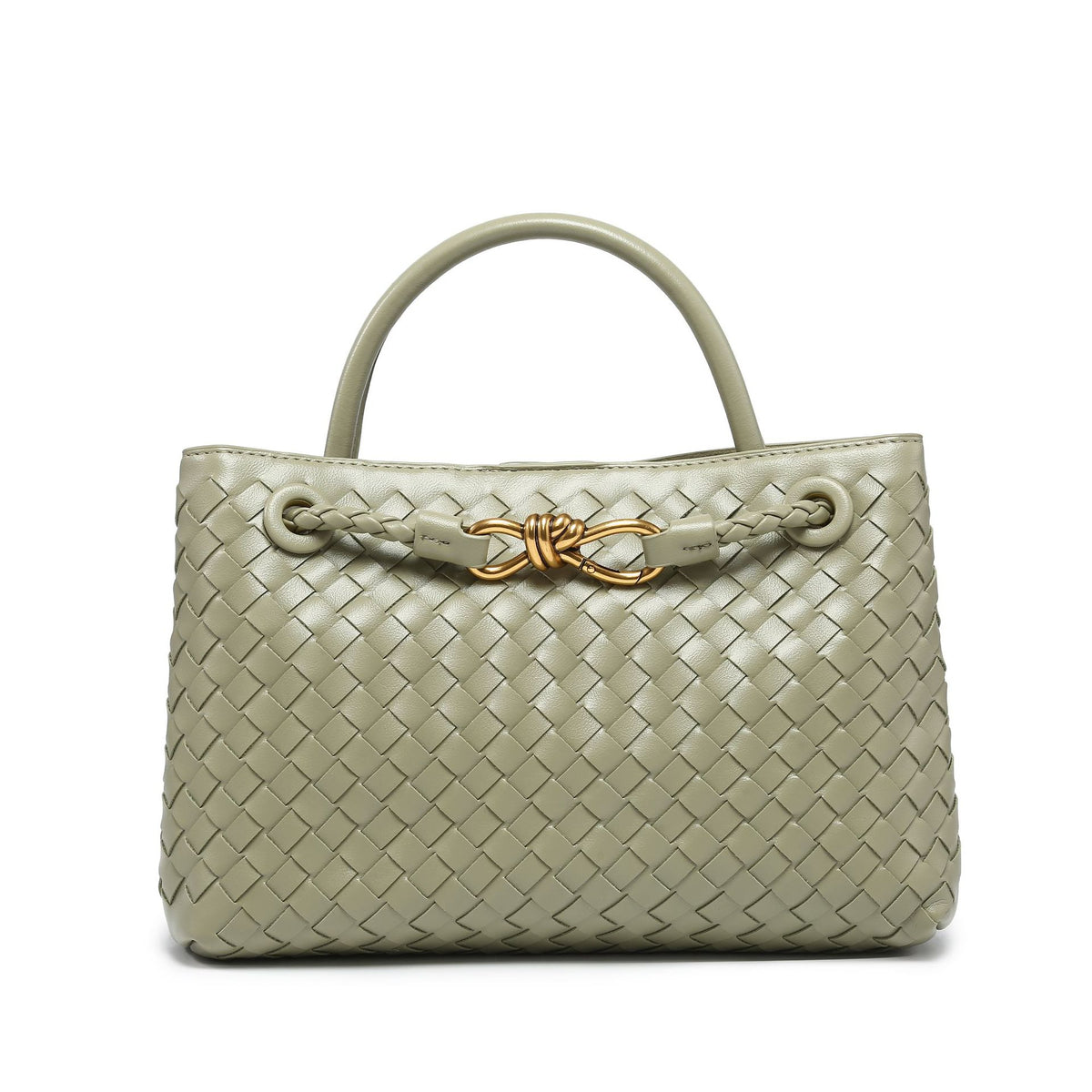 Solange | Woven Top Handle Bag