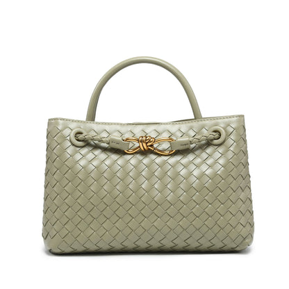 Solange | Woven Top Handle Bag
