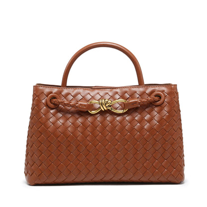 Solange | Woven Top Handle Bag