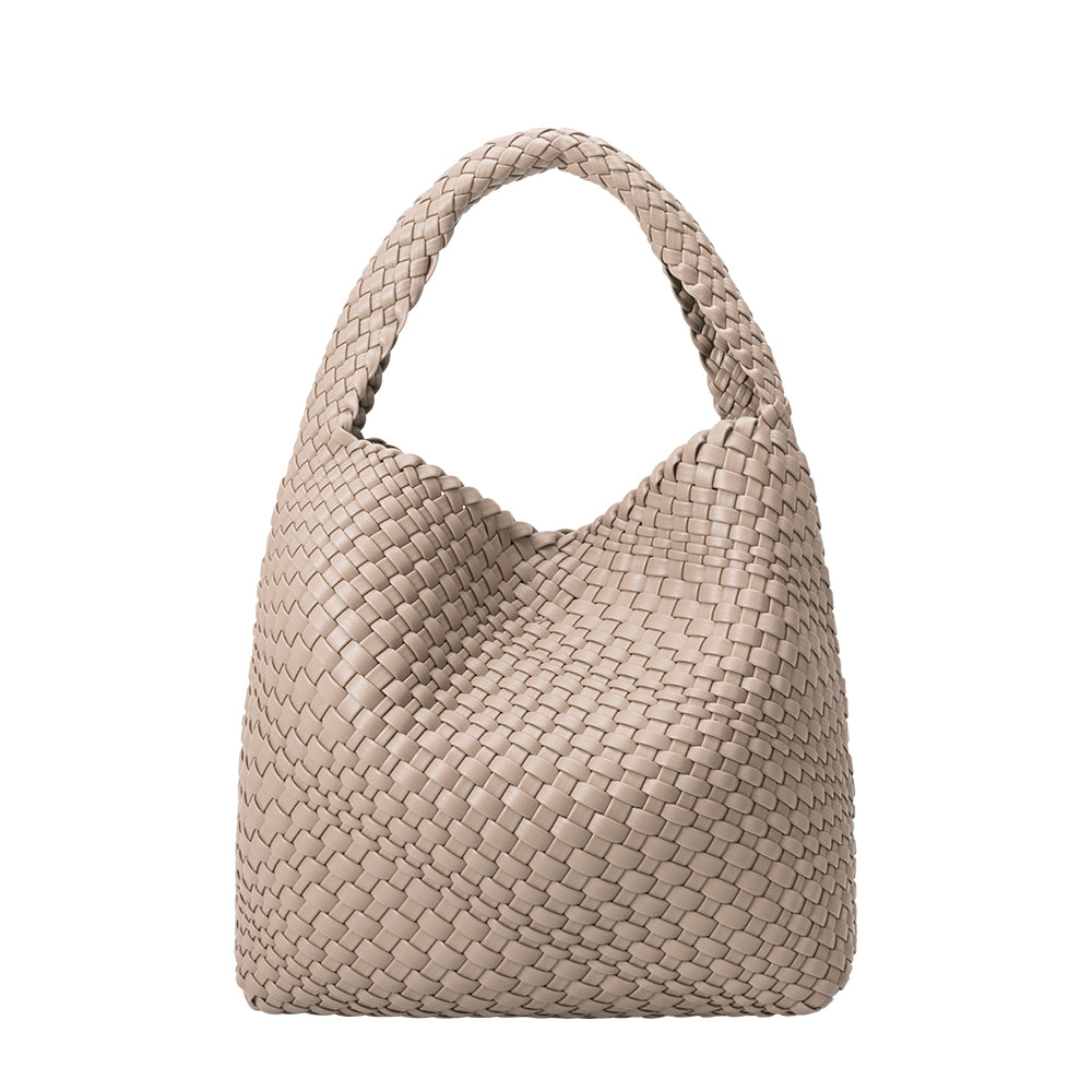 Clémence women's tote bag in recycled vegan leather by Lune Floue - view 3