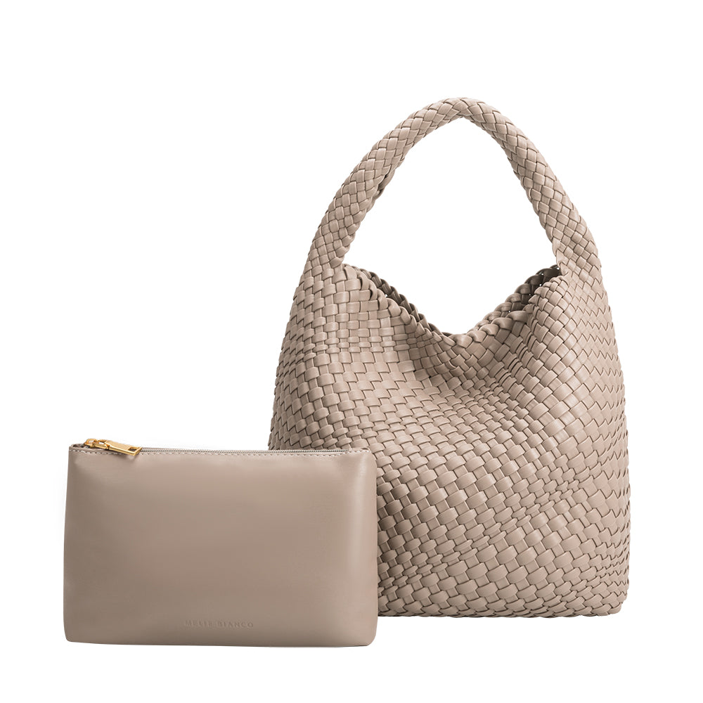 Clémence women's tote bag in recycled vegan leather by Lune Floue - view 4