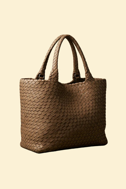Lara | Handwoven Tote — Lune Floue