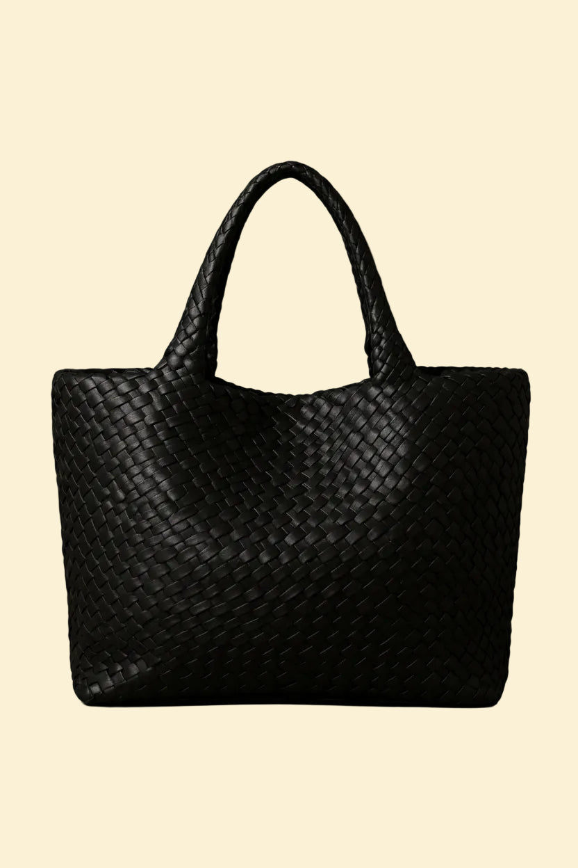 Lara | Handwoven Tote — Lune Floue