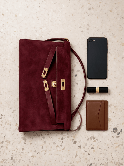 Gabrielle | Suede Shoulder Bag