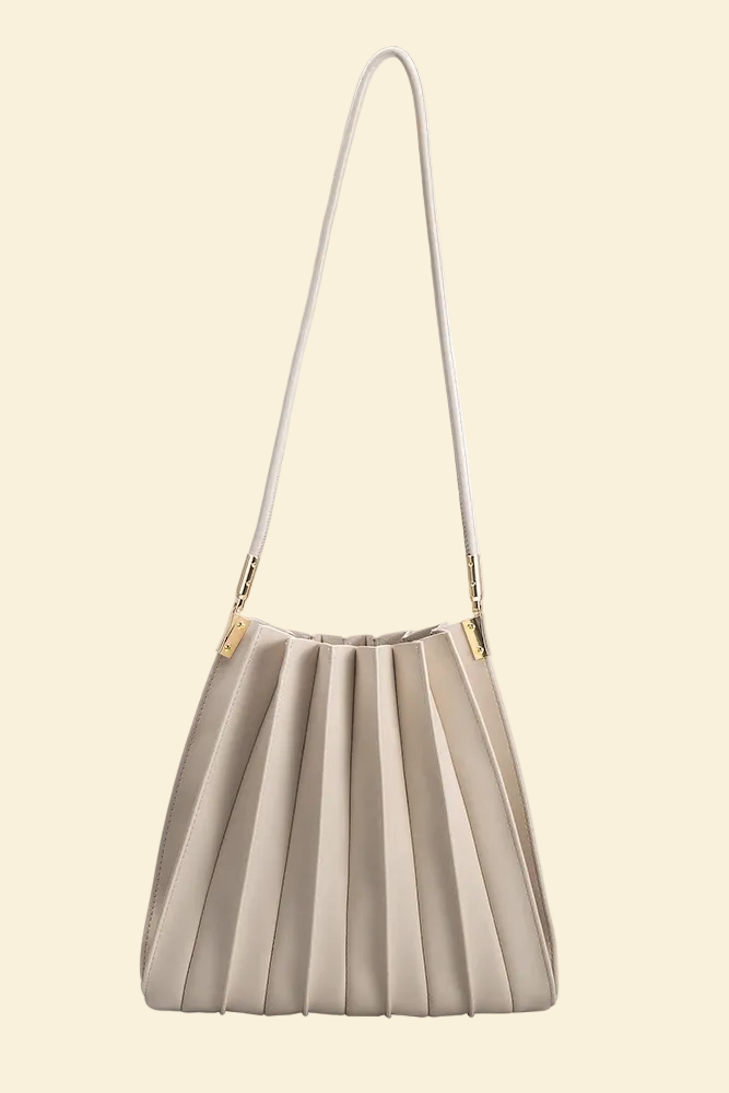 Adèle women's shoulder bag in vegan leather by Lune Floue