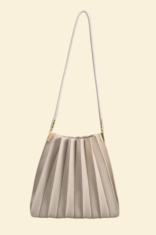 Adèle women's shoulder bag in vegan leather by Lune Floue