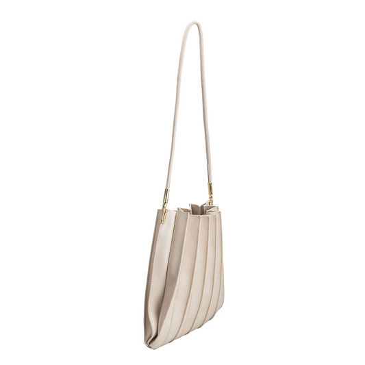 Adèle women's shoulder bag in vegan leather by Lune Floue - view 2