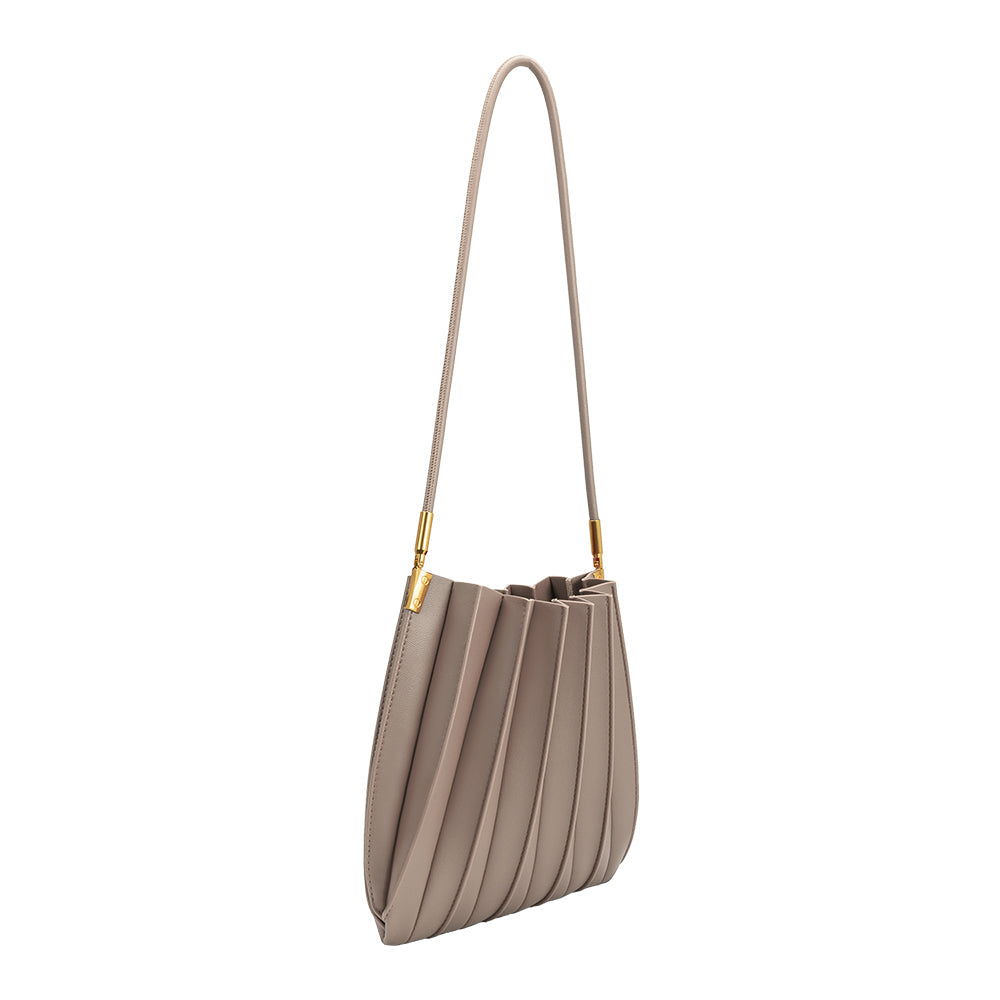 Adèle women's shoulder bag in vegan leather by Lune Floue - view 14