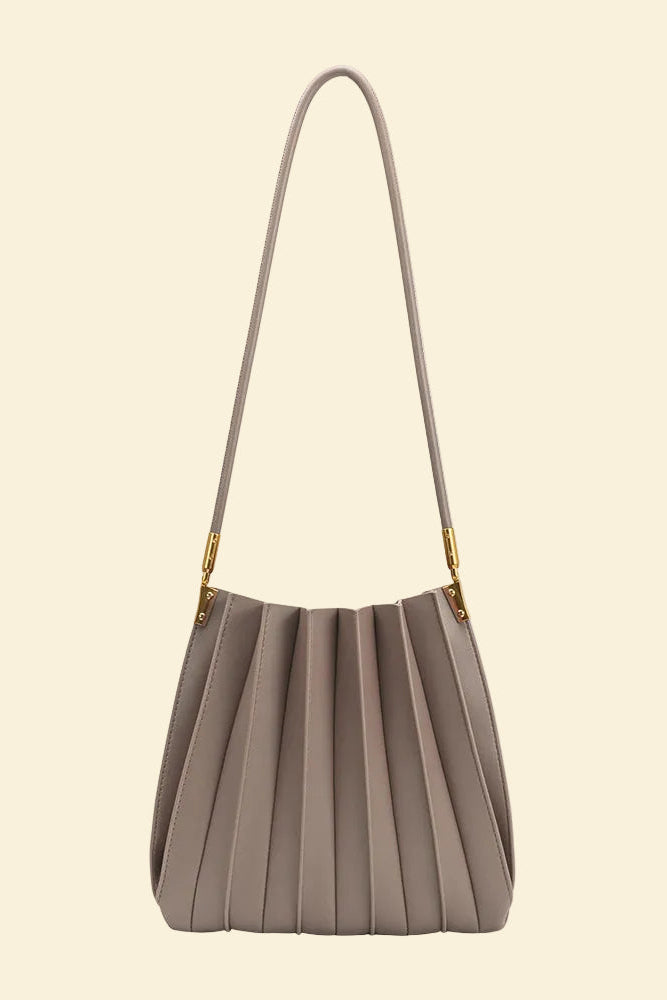 Adèle women's shoulder bag in vegan leather by Lune Floue - view 15
