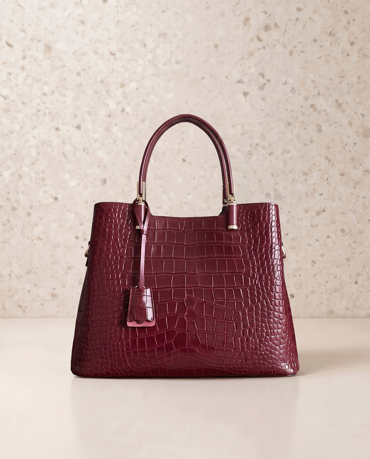 Roxane | Croc-Embossed Crossbody