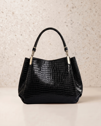 Inès | Embossed Handbag