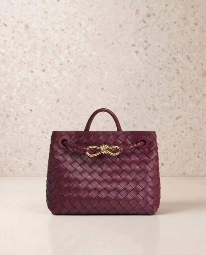 Solange | Woven Top Handle Bag