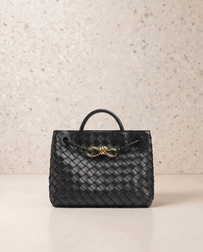 Solange | Woven Top Handle Bag