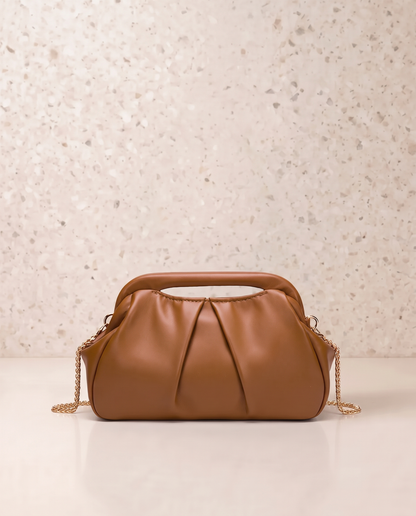 Marceline | Pleated Nordic Clutch