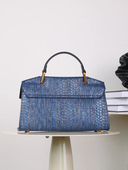 Vivienne women's shoulder bag in vegan leather by Lune Floue - view 6
