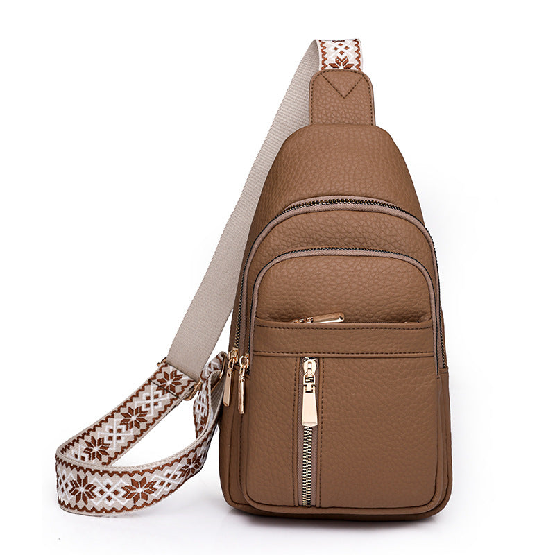 Maëlle | Vintage Chest Crossbody Bag