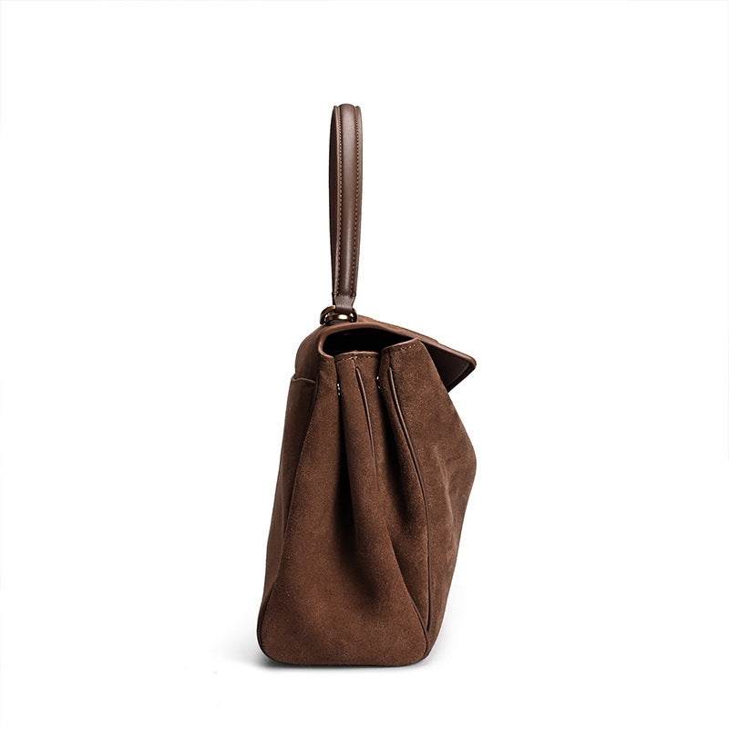 Roseline | Vegan Suede Shoulder Bag