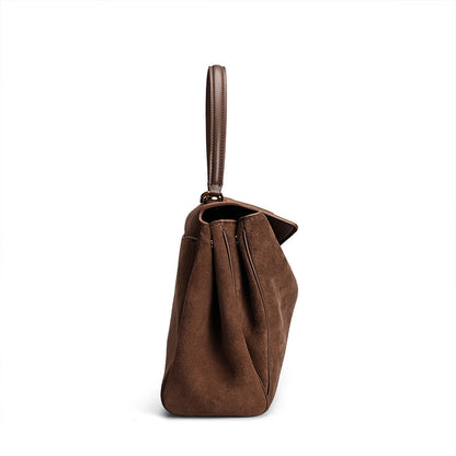 Roseline | Vegan Suede Shoulder Bag